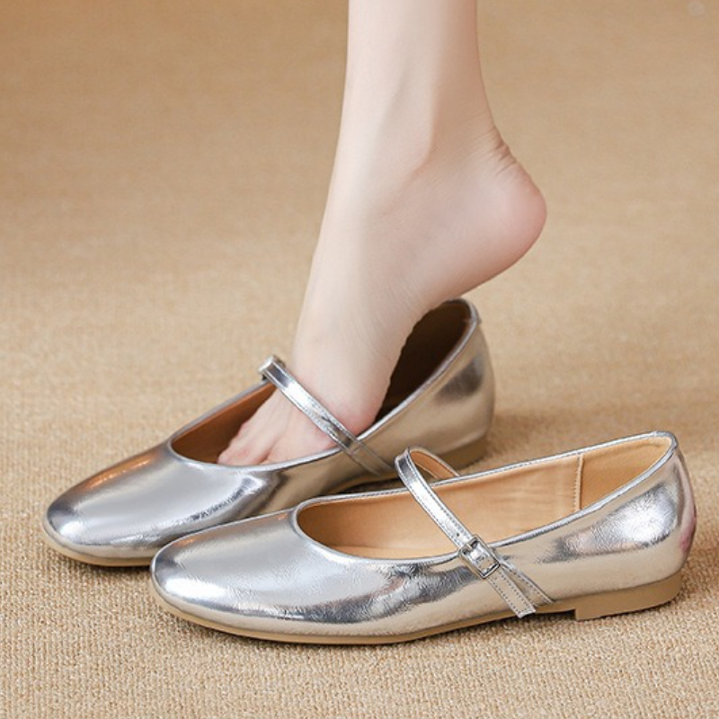 Ballerine argento Scarpe da do - Women'S Shoes Round Toe recensione e prezzo