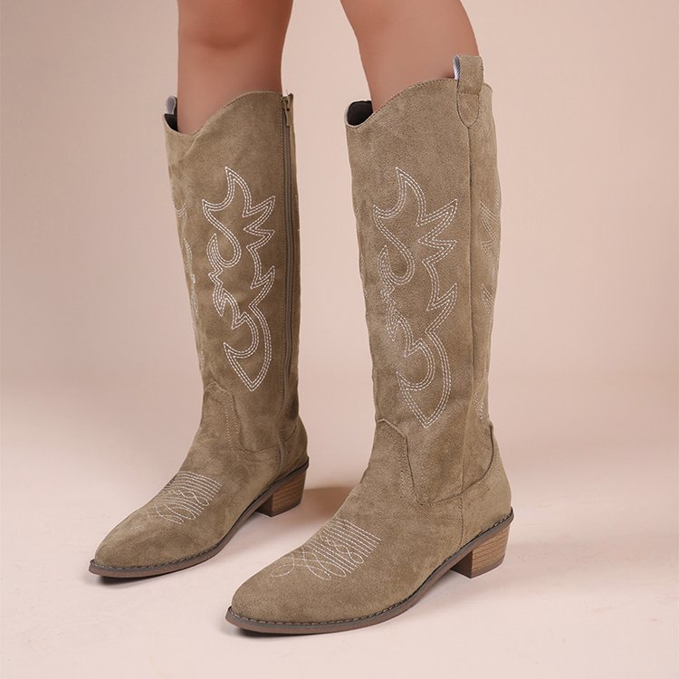Stivali con scollo a V ricamat - Sock Boot Women recensione e prezzo