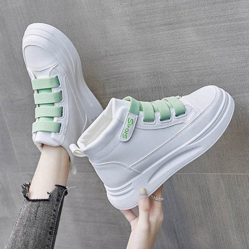 Versatili sneakers alte bianch - Women Shoes Must Have recensione e prezzo
