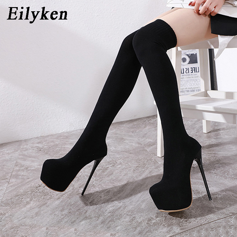 Eilyken 17CM Tacchi con platea - Sock Boot Women recensione e prezzo