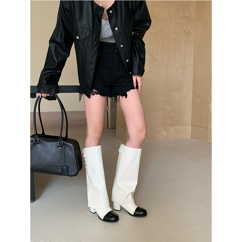 Stivali da cavaliere color blo - Sock Boot Women recensione e prezzo