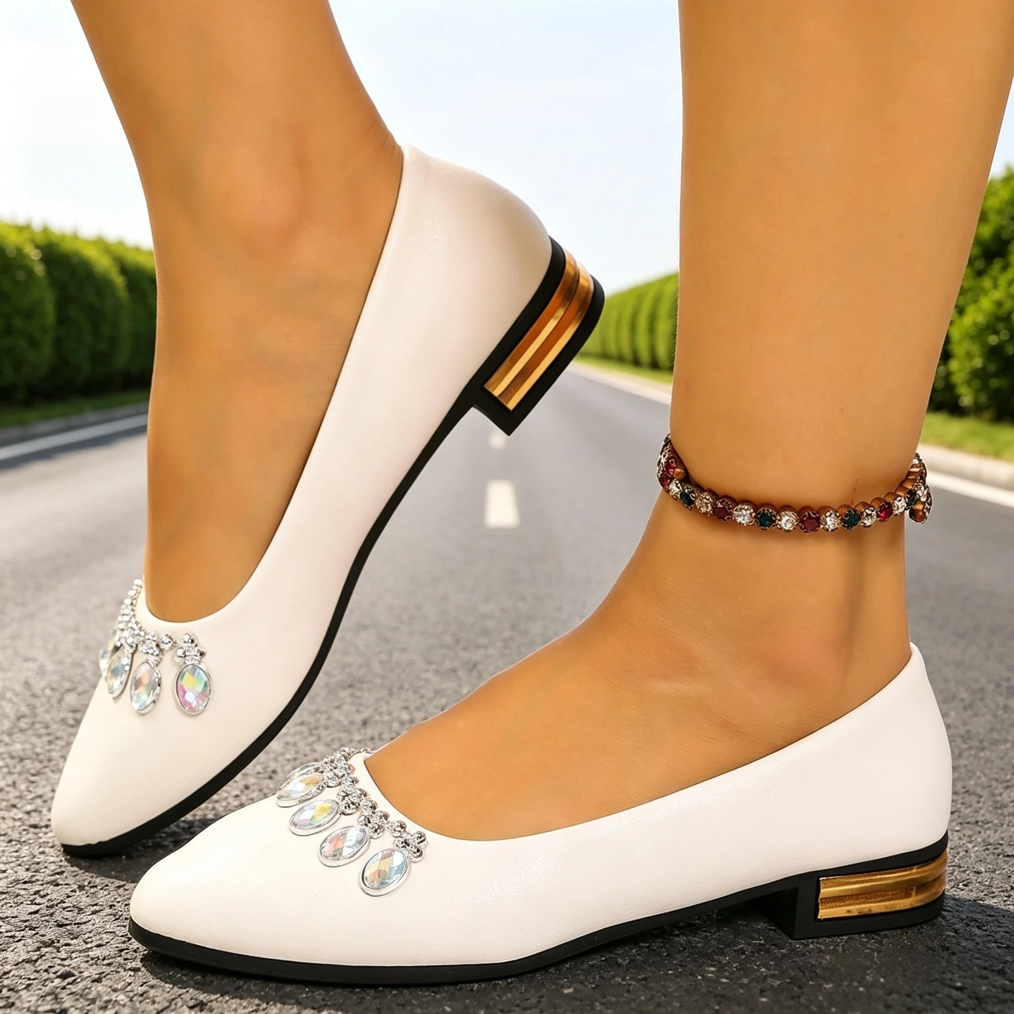 Scarpe Basse da Donna a Punta, - Women'S Heels recensione e prezzo