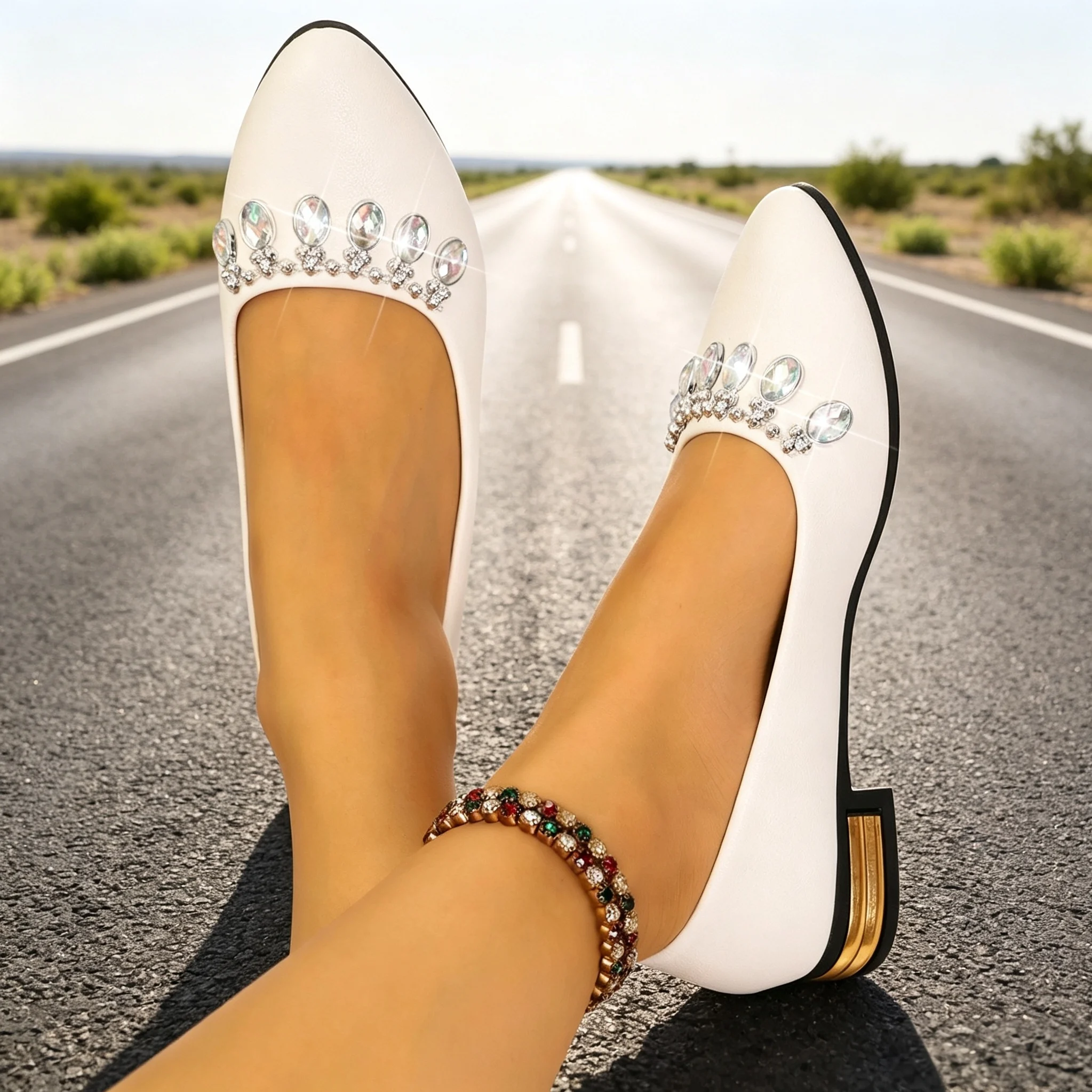Scarpe Basse da Donna a Punta, - Women'S Heels recensione e prezzo