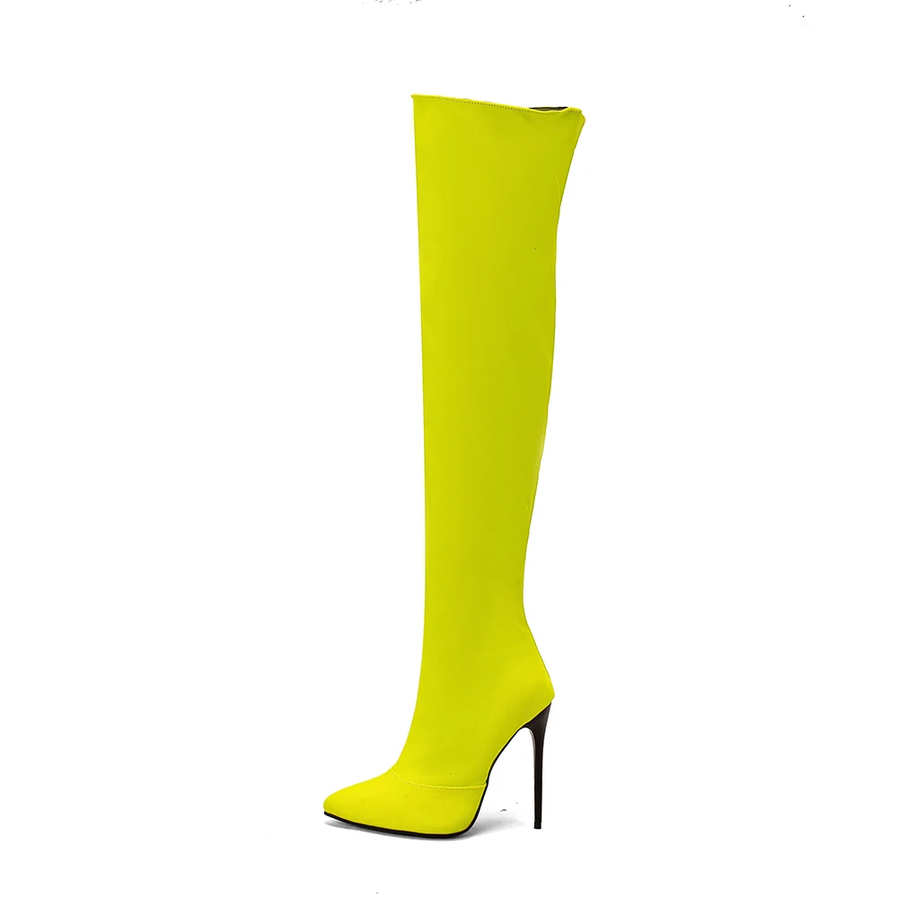 Nuovo inverno glamour arancion - Women'S Shoes Yellow recensione e prezzo