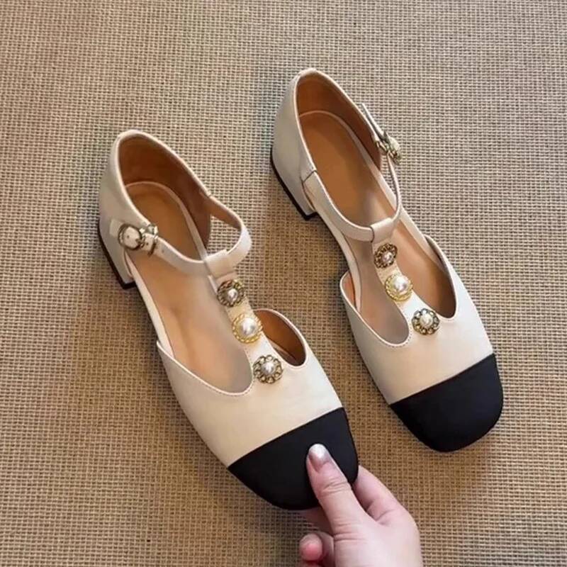 Sandali con tacco da donna con - Women'S Shoes Round Toe recensione e prezzo