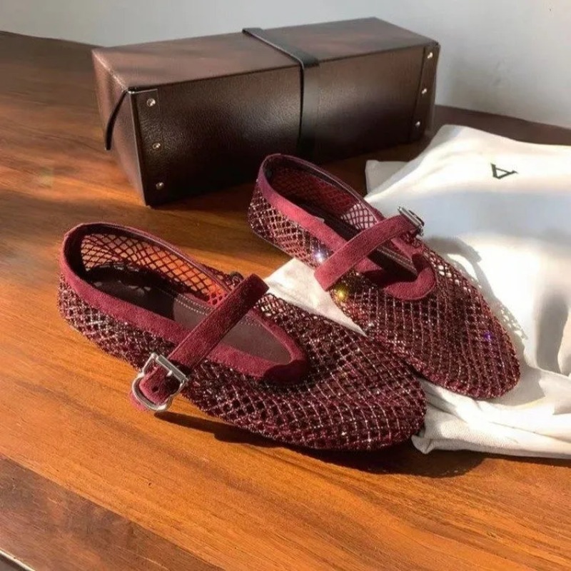 Sandali Baotou con strass inta - Women'S Shoes Round Toe recensione e prezzo